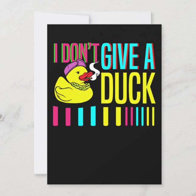 Reserva La Fecha 04.Rubber duck for a Duck Lovers (Anverso)