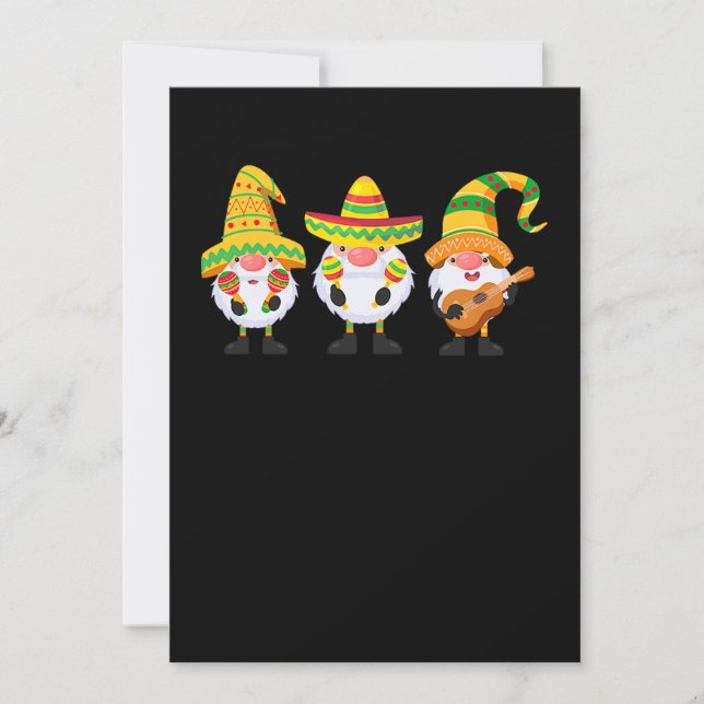 Reserva La Fecha 10.Cinco De Mayo Tres Gnomes Mexicanos (Anverso)