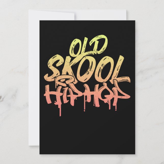 Reserva La Fecha 111.Old Skool Hip Hop 90s Música TShirt (Anverso)