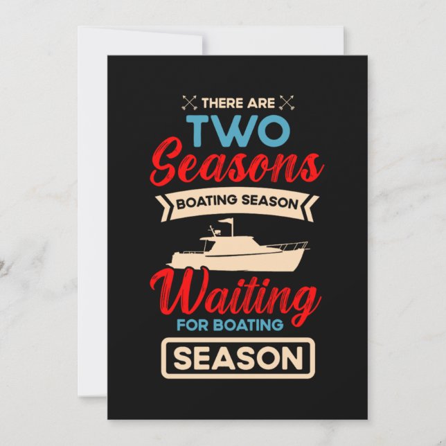Reserva La Fecha 23.Boating for a Boat Fan Boating (Anverso)