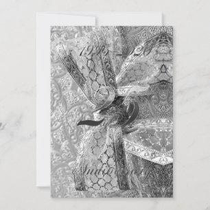 Reserva La Fecha 25º aniversario Boda Jubileo 2020 Moda Silver