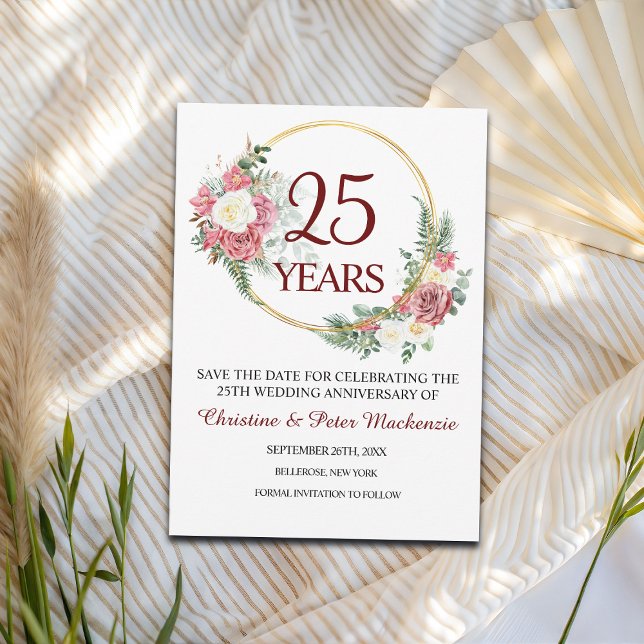 Reserva La Fecha 25° Aniversario del Boda de Plata (Subido por el creador)