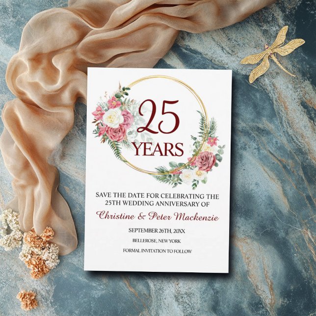 Reserva La Fecha 25° Aniversario del Boda de Plata (Subido por el creador)