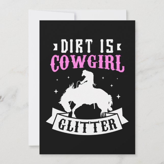 Reserva La Fecha 25.Dirt Is Cowgirl Glitter (Anverso)