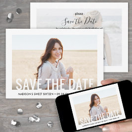 Reserva La Fecha 2 Foto Dulce fiesta de cumpleaños número 16