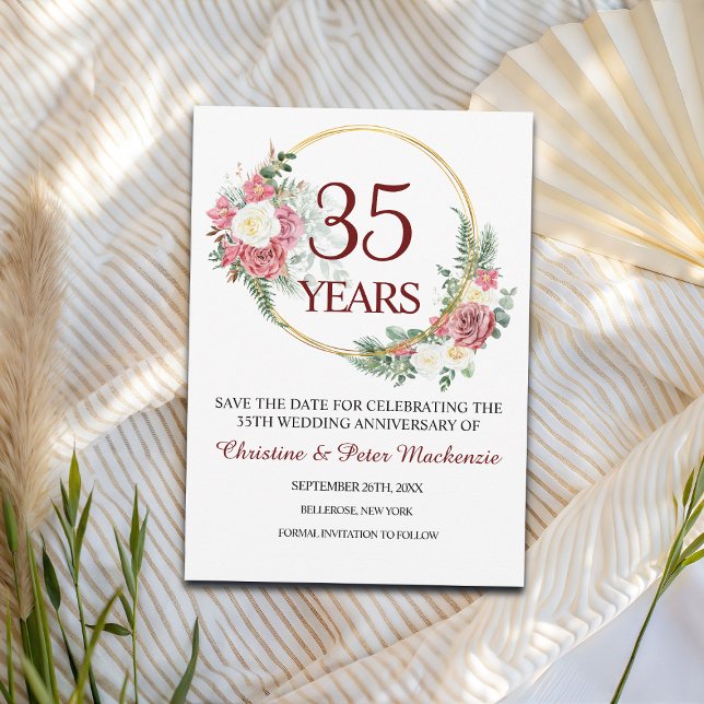 Reserva La Fecha 35º Aniversario de Boda de Coral (Subido por el creador)