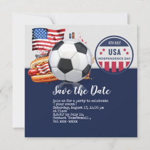 Reserva La Fecha 4 de julio Día de la Independencia de Estados Unid
