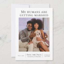 Reserva La Fecha A mis seres humanos se les está convirtiendo en Bo