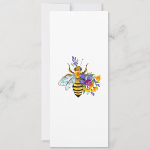 Reserva La Fecha Abeja de flor con plantas silvestres