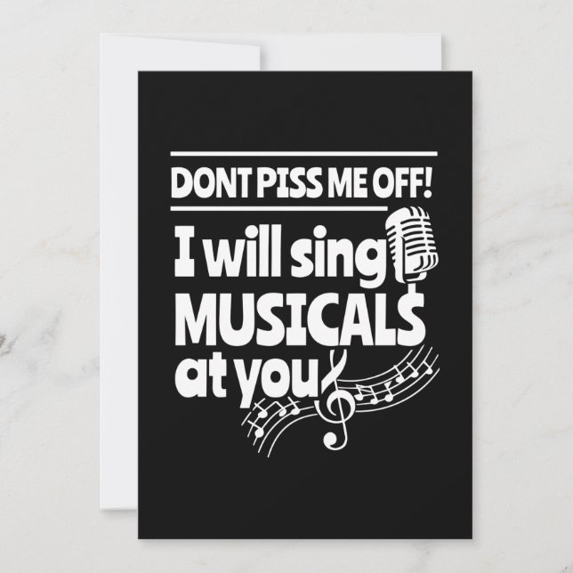 Reserva La Fecha Actor Cantará Musicals Contra Ti (Anverso)