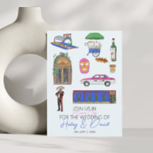 Acuarela Boda de Ciudad de México