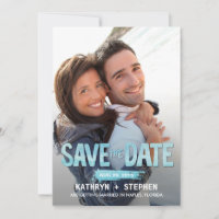 Acuarela Ocean Save The Date Cards