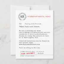 Agente Secreto Espía Guarda la Fecha