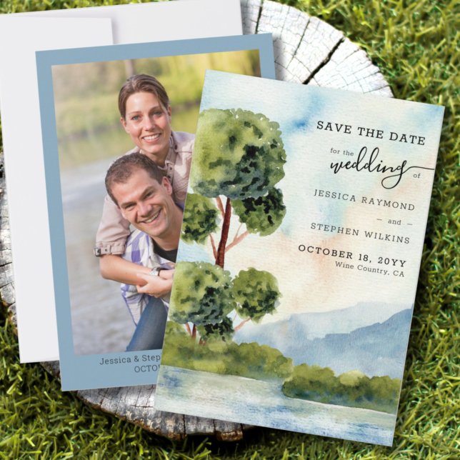 Reserva La Fecha Agua verde del lago y foto vertical (Subido por el creador)