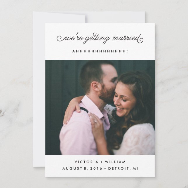 Reserva La Fecha Ahhhhhh - Salven la fecha (Anverso)