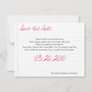 Reserva La Fecha Ahorre la fecha