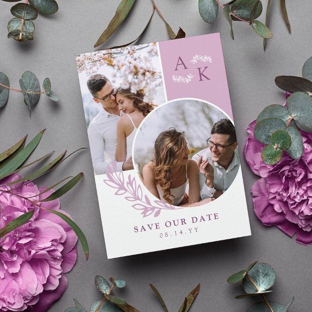 Reserva La Fecha Ahorre la fecha de follaje mórbido superpuesto (Subido por el creador)