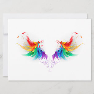 Reserva La Fecha Alas del arco iris fluidas