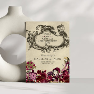 Reserva La Fecha Alicia de oro de Borgoña en Boda de Maravilla