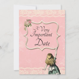 Reserva La Fecha Alicia en el país de las maravillas Boda muy impor