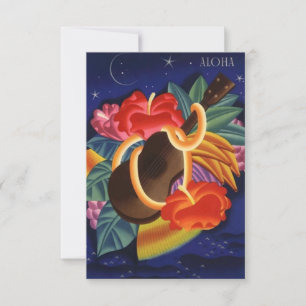 Reserva La Fecha Aloha Salva la Noche Tropical Hawaii