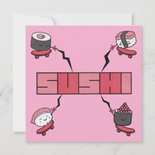Reserva La Fecha Amamos el Sushi - Amor Sushi - Obsesión ASL ILY