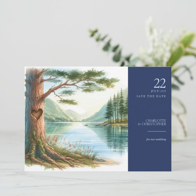 Reserva La Fecha Amor del lago (Anverso de pie)
