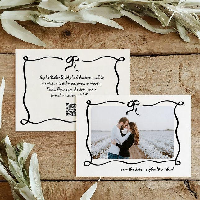 Reserva La Fecha Amour | Ilustración de un Boda fotográfico y de un (Subido por el creador)
