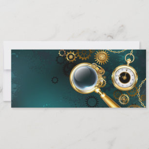 Reserva La Fecha Ampliador en estilo Steampunk