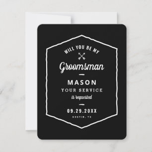 Reserva La Fecha Apéndice Propuesta de Groomsman