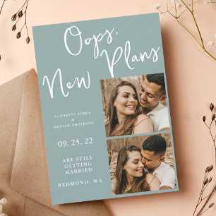 Reserva La Fecha Aplazamiento de la foto del Boda de la fecha de ca