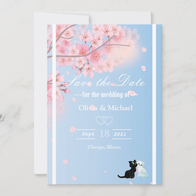 Reserva La Fecha Árbol de cerezas (Anverso)