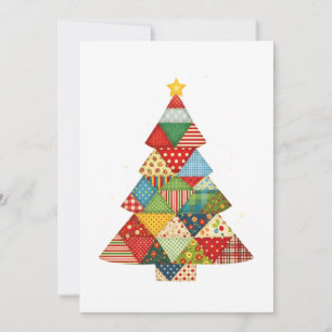 Reserva La Fecha Árbol de Navidad de colcha Amantes de colchas fest