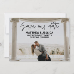 Reserva La Fecha Arquitectura moderna Guardar la fecha