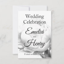 Arte de acuarela floral elegante de peones blancos