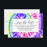 Reserva La Fecha Artsy Neon Rainbow Tie Dye Watercolor Pattern<br><div class="desc">Esta máscara de seguridad de los personalizados es perfecta para muchos profesionales, incluidos los trabajadores domésticos de las enfermerías, los trabajadores de negocios, los empleados esenciales y los civiles regulares que necesitan una capa adicional de protección. El diseño está decorado con un trazo giratorio de color arcoiris amarillo neón, rosa,...</div>