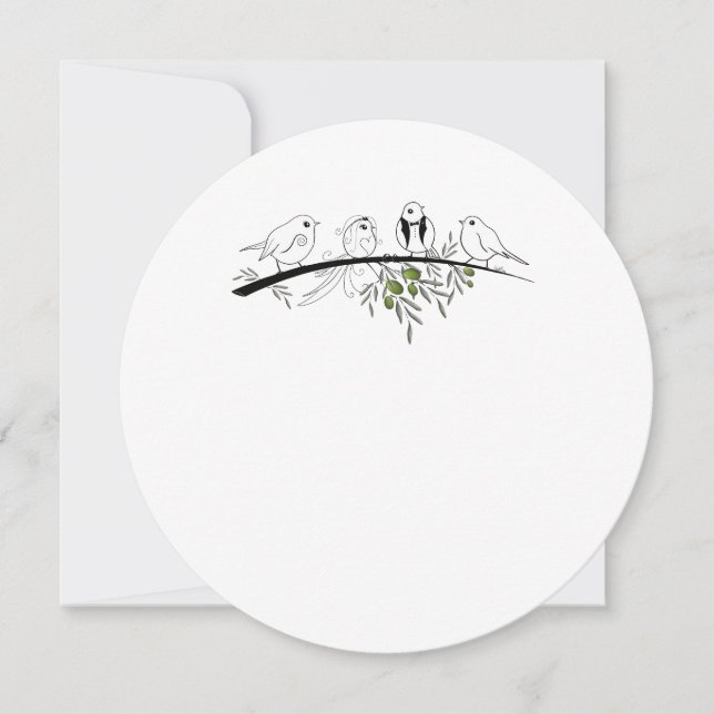 Reserva La Fecha Aves de amor (Anverso)