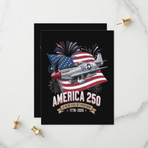 Reserva La Fecha Avión del 250º Aniversario de América