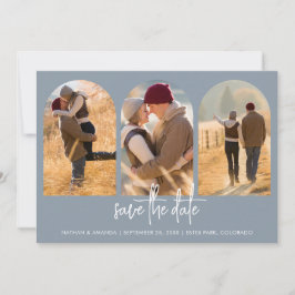 Reserva La Fecha Azul agitado moderno