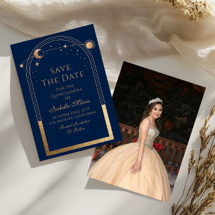 Reserva La Fecha Azul Celestial Salven La Fecha Cumpleaños Quincean