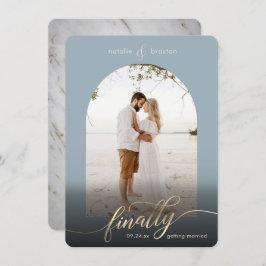 Reserva La Fecha Azul turbio finalmente se casa y foto de ventana