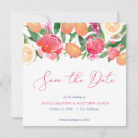 Azulejos Españoles Cítricos Vibrantes Rosa Naranja