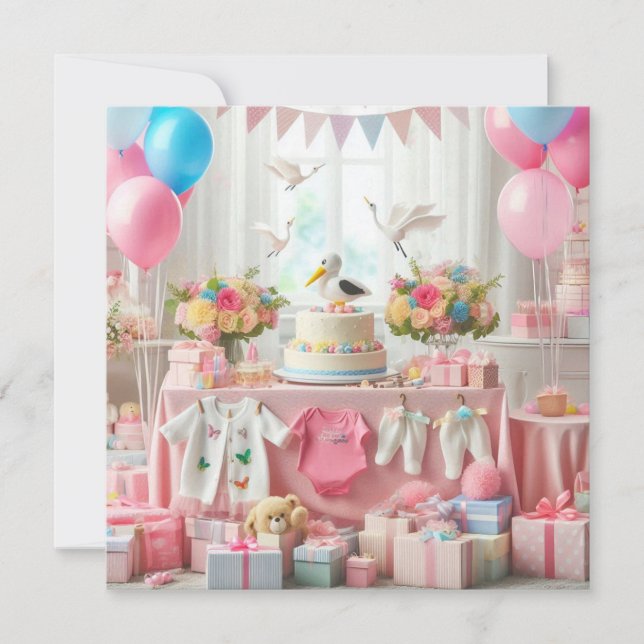 Reserva La Fecha Baby Shower (Anverso)