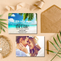 Bahamas Beach Destination Wedding Save The Date
