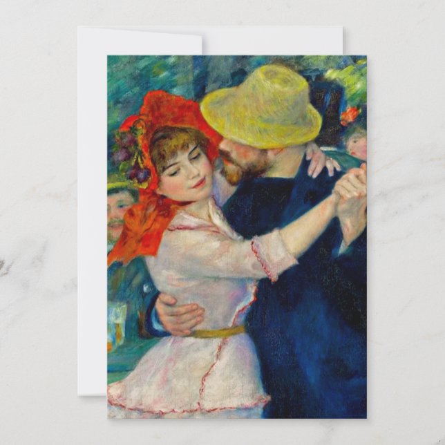 Reserva La Fecha Baile en Bougival Pierre Renoir (Anverso)