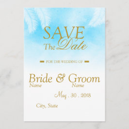 Reserva La Fecha Bajo el cielo de la palma salve la fecha