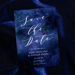 Reserva La Fecha Bajo las estrellas Moda espacio astronomía Boda