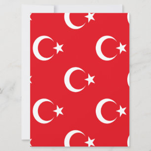Reserva La Fecha Bandera de Turquía