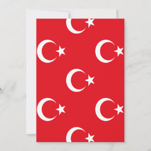 Reserva La Fecha Bandera de Turquía