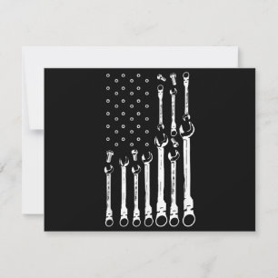 Reserva La Fecha Bandera Mecánica Mecánica Americana Bandera Patrió